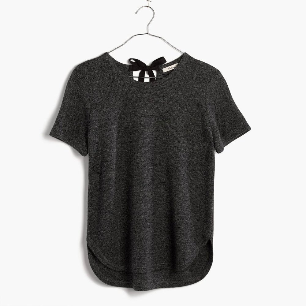 Madewell Gray Crew Neck Sweater